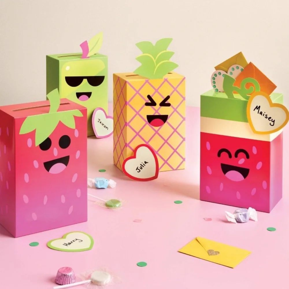 20ct Valentine's Day Fruits summer party gift‎ treat bags Decorative Value box